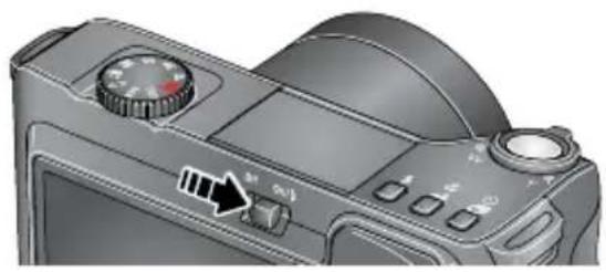KODAK EasyShare Z81612 - Turning on the camera - 1