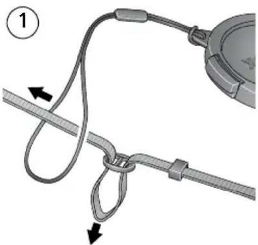 KODAK EasyShare Z81612 - Attaching the strap - 1