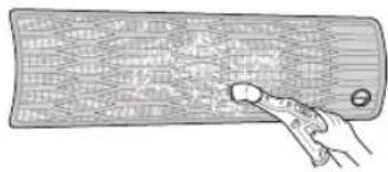 SAMSUNG AR13HCSDCWKXHC - Cleaning the Air filter - 2