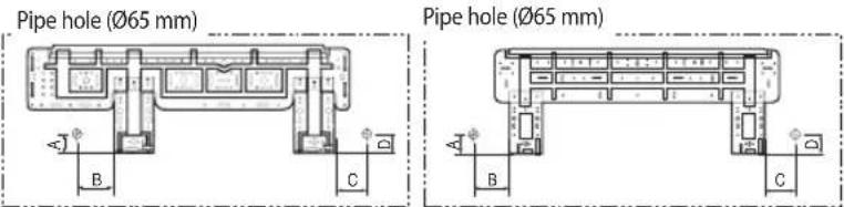 SAMSUNG AR18JQFNBWKNMG - Fixing the installation plate - 4