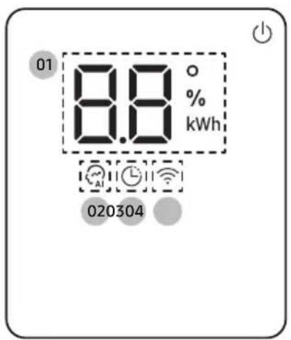 SAMSUNG AR09BXGYCWKXSA - Display - 1