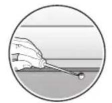 SAMSUNG AR18JQFNEWK/MG - Removing the screws - 2