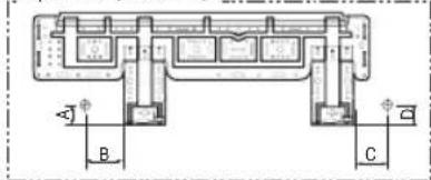 SAMSUNG AR18JQFNEWK/MG - Fixing the installation plate - 4