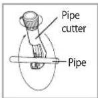 SAMSUNG AR24HSFSDWKNJO - Cutting or extending the pipe - 2