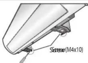 SAMSUNG AR24HSFSDWKNJO - Assembling the hanger screw - 1