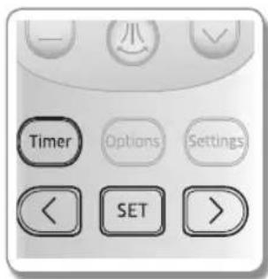 SAMSUNG AR24HSFSDWKNJO - Setting the On timer - 1
