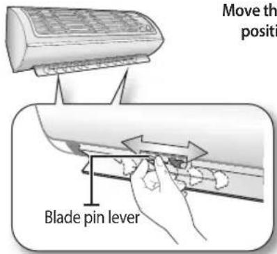 SAMSUNG AR24HSFSDWKNJO - Adjusting the air flow direction - 4