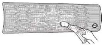 SAMSUNG AR24HSFSDWKNJO - Cleaning the Air filter - 2