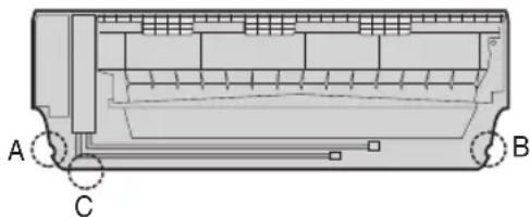 SAMSUNG AR25HPSDCWKXHC - Installing and connecting the assembly pipe of the indoor unit - 1