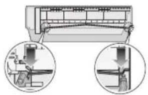 SAMSUNG AR25HPSDCWKXHC - Changing direction of the drain hose - 1
