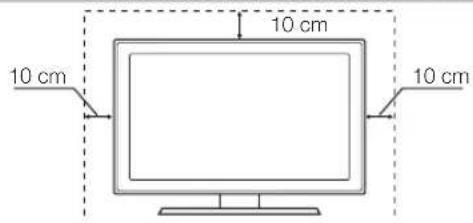 SAMSUNG T24E391AK - Providing Proper Ventilation for Your Product - 1