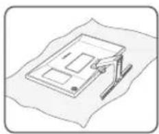 SAMSUNG T24E391AK - Preparing before installing Wall-Mount / Desktop Stand - 1