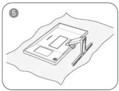 SAMSUNG T24E391AK - Installing the Stand - 5