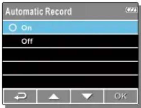 HP f530g - Set Automatic Recording - 1