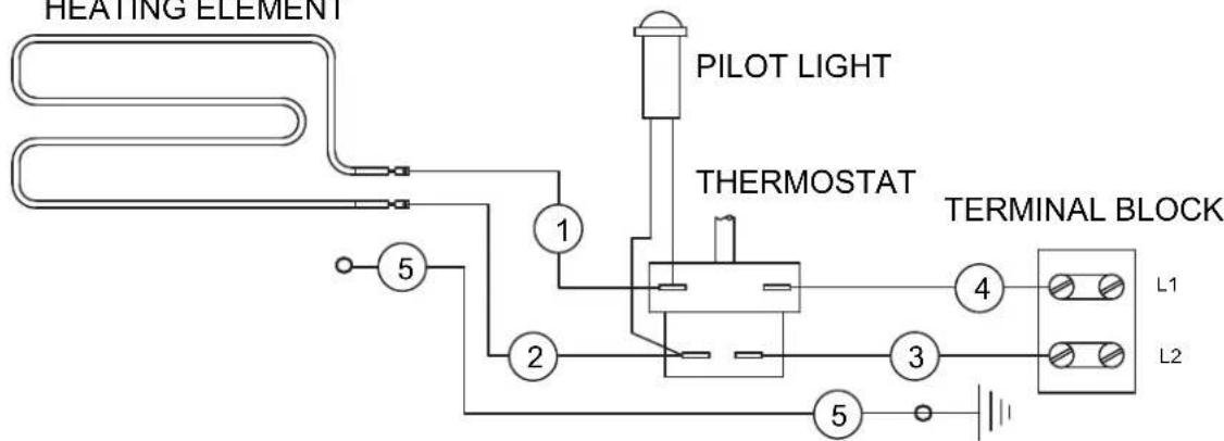 Wells SS206ERD - WIRING DIAGRAM - 1