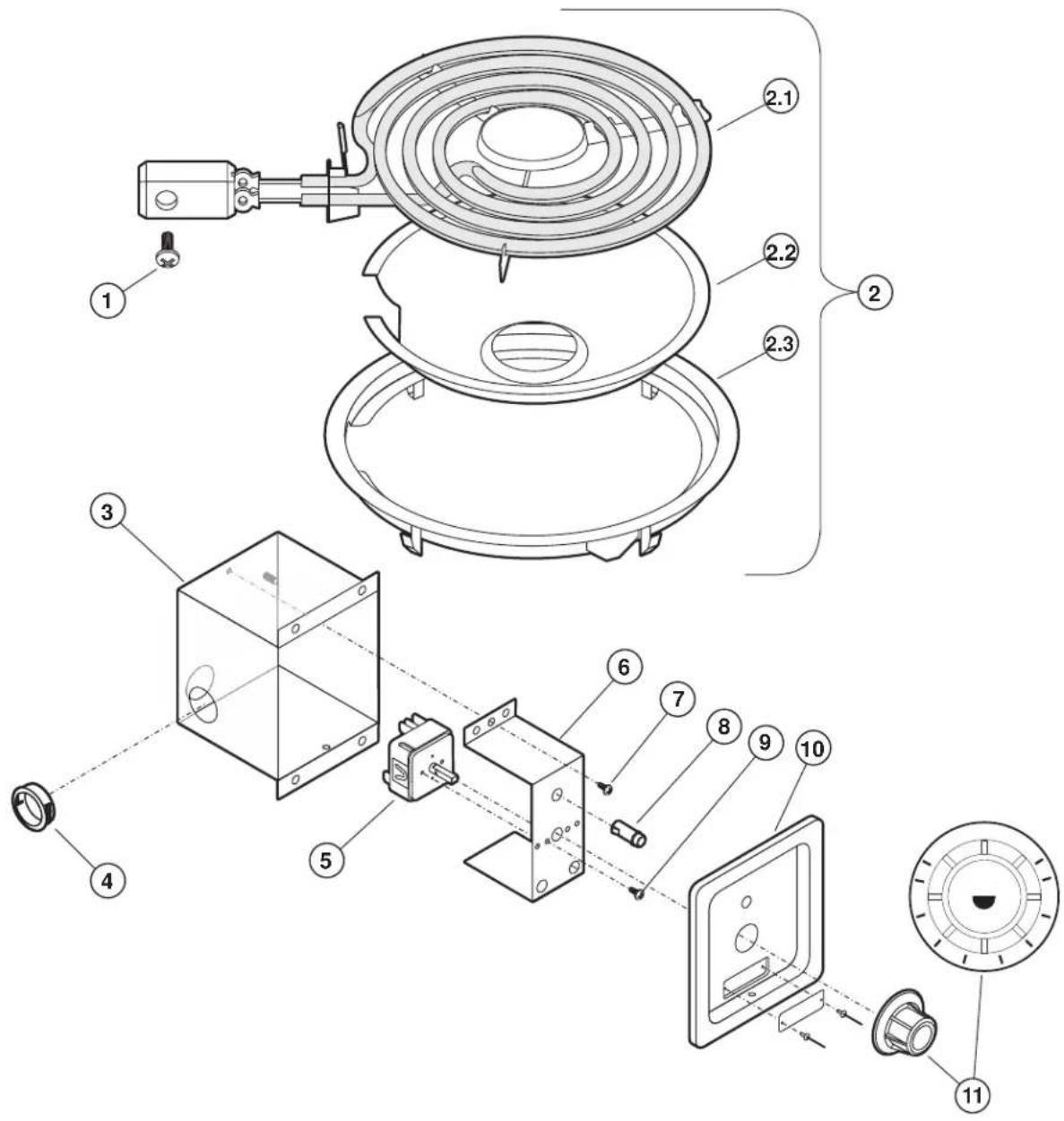 Wells H63CD - EXPLODED VIEW: H336 - 1