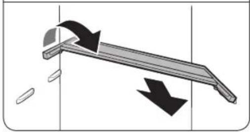 SAMSUNG RB34A7B4FAP - Foldable shelf (applicable models only) - 3