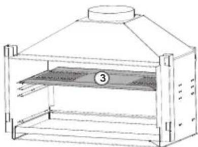 Escea EW5000 - F1 Placement of Interior Parts - 4