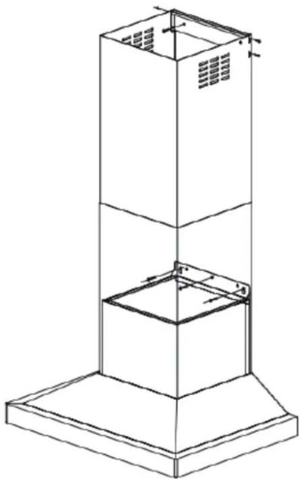 Kucht KRH4801U - Ceiling pipe - 7
