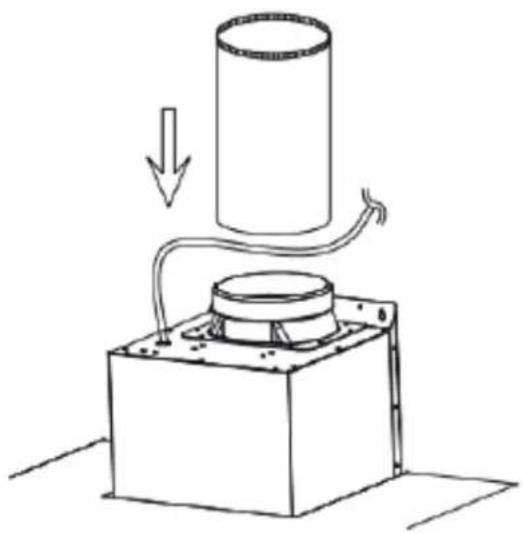 Kucht KRH4801U - Examples and positioning possibilities ducts - 1