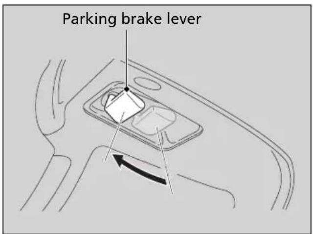 Honda Abs Wing (2013) - Inspecting the Parking Brake - 1