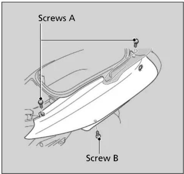 Honda Abs Wing (2013) - Left Side Cover - 1
