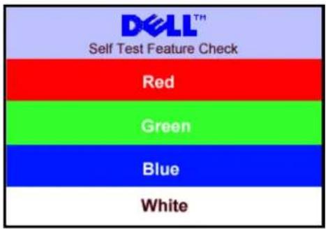 DELL W2300 - Self-Test Feature Check (STFC) - 1