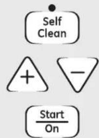 GE EGR3000ELBB - How to Set the Oven for Cleaning (on models with an OVEN TEMP Knob) - 1