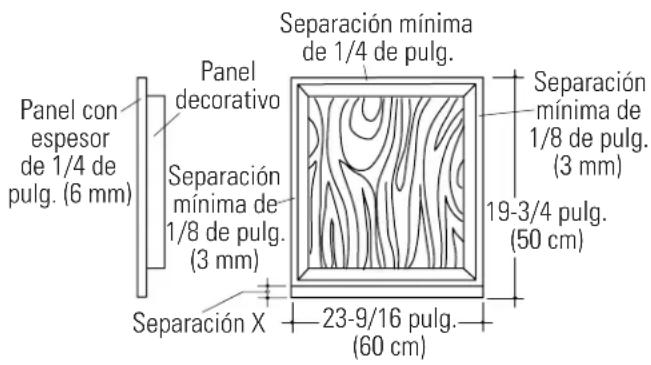 GE GPF425B - OPCIONES DE INSTALACIÓN - 1