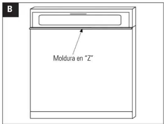 GE GPF425B - INSTALE LAS MOLDURAS DEL PANEL DE PUERTA Y EL PANEL PERSONALIZADO - 2