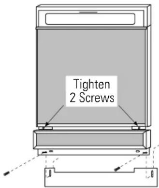 GE GPF425B - INSTALL ACCESS PANEL ASSEMBLY AND TOEKICK - 1