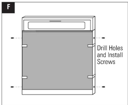 GE GPF425B - INSTALL DOOR PANEL TRIM AND CUSTOM PANEL - 6