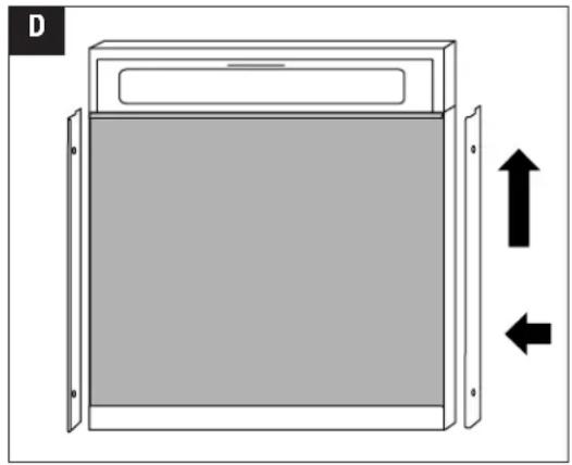 GE GPF425B - INSTALE LAS MOLDURAS DEL PANEL DE PUERTA Y EL PANEL PERSONALIZADO - 4