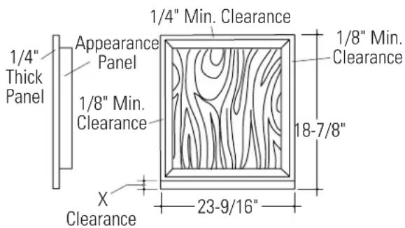 GE GPF425B - INSTALLATION OPTIONS - 1