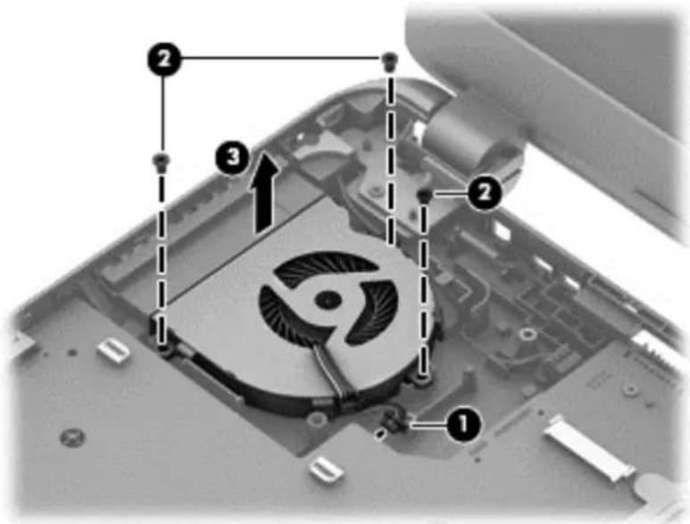 HP 15-AC010NR - Fan - 3