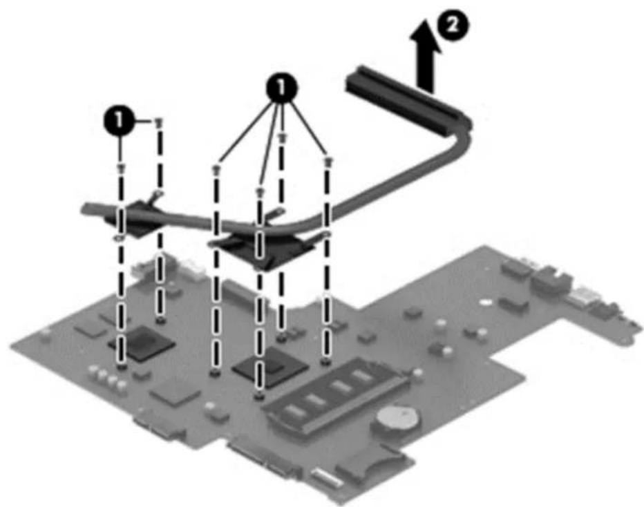 HP 15-AC010NR - Description Spare part number - 2
