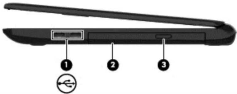 HP 15-AC010NR - Right side - 1