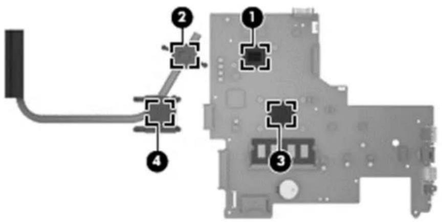 HP 15-AC010NR - Description Spare part number - 4