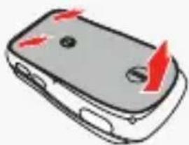 MOTOROLA V860 - Installing the battery - 5