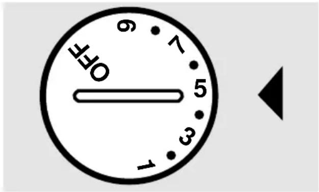 HOTPOINT CTX16WIBRAA - About the temperature control dial. - 1