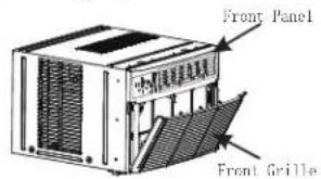 Element EWR10BE - Remove Air Conditioner from Cabinet - 1