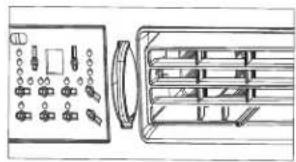 Element EWR10BE - Fresh Air Vent Control (on 15\~28.5K models): - 1
