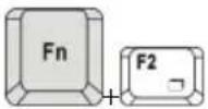 MSI PR320002CA - ■ [Fn] Key - 1