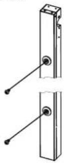 CyberPower PDU20BVHVT16F - Vertical Installation with Keyhole Mounts (0U Models) Electrical Installation - 1