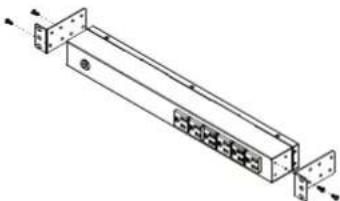 CyberPower PDU30BT10F10R - Horizontal Installation (1U models only) - 1