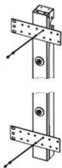 CyberPower PDU30BT10F10R - Vertical Installation with Brackets (0U models only) - 1