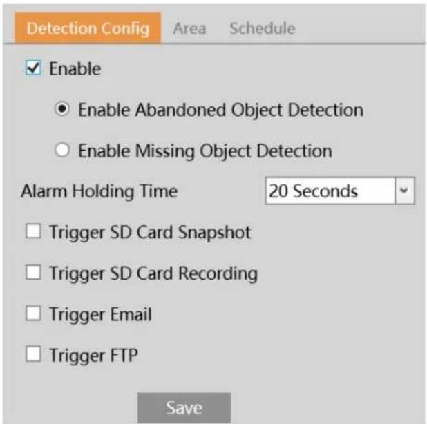 Speco Technologies O4VB2G - Abandoned/Missing Object Detection - 1