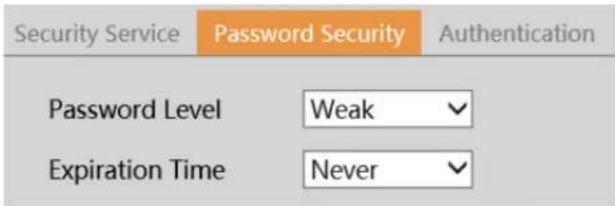 Speco Technologies O4VB2G - - Password Security - 1