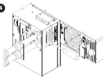 CyberPower Smart App Online OL10KRTMBTF - Step 5: Fix the terminal block cover on the Maintenance Bypass Module - 1