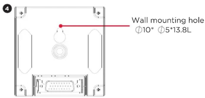 CyberPower Smart App Online OL10KRTMBTF - Step 4: Mount LCD Module on the Wall - 2